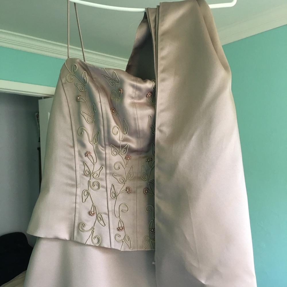 Corset top evening/wedding dress